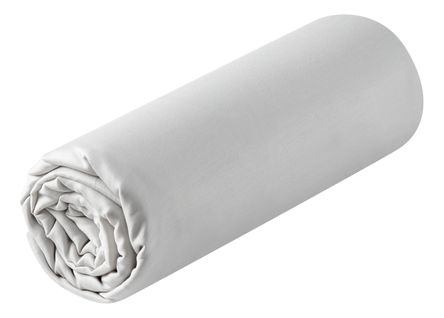 Drap housse gris 160x200 cm NUIT FAUBOURG IENA