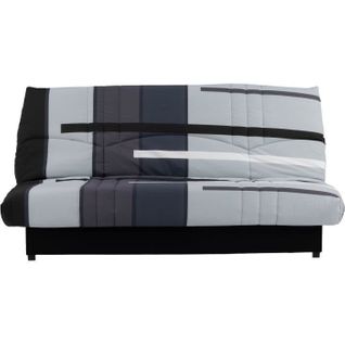 Banquette Clic-clac - 3 Places - Piste Gris - 190 X 90 X 92 Cm - Pixie