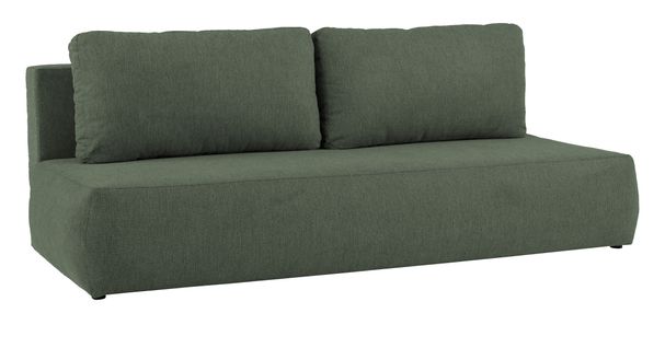 Banquette-lit ESMEE tissu vert