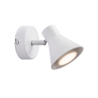 Applique Murale Luminaire Eik  Métal Blanc H. 11 Ip20 -intérieur