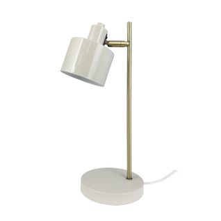 Lampe à Poser Ocean En Métal Beige/laiton, H 43 Cm D 20,5 Cm - Ocean