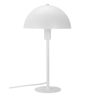 Lampe à Poser En Métal Blanc Mat, H 38,5 Cm D 21 Cm - Stockholm