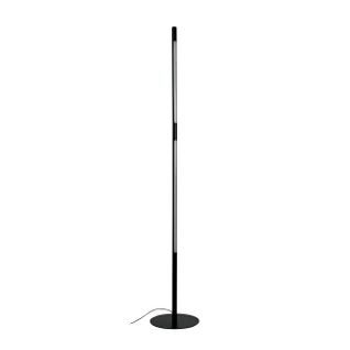 Lampadaire En Métal Noir, H 150 Cm D 26 Cm - Vagner