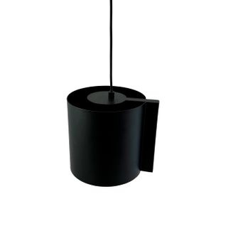 Suspension En Métal Noir Mat, H 20 Cm D 19 - Wum