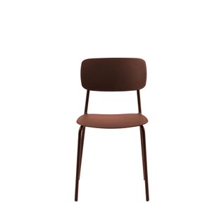 Lot De 4 Chaises En Plastique Et Métal