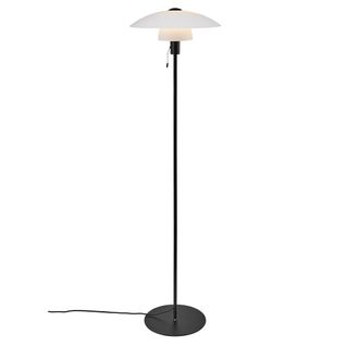 Lampadaire Verona  Verrerie Noir, H.150 - Ip20 - E27 / Intérieur