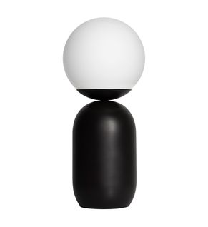 Lampe à Poser Notti  Métal Noir, H.34.5 - Ip20 - E14 / Intérieur