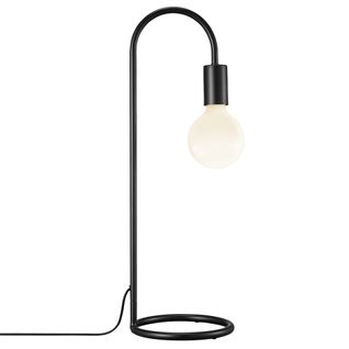 Lampe à Poser Paco  Métal Noir, H.55 - Ip20 - E27 / Intérieur
