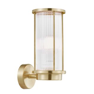 Applique Murale Linton  Brass Laiton, H.29.8 - Ip54 - E27 / Extérieur