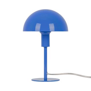 Lampe à Poser Ellen Mini Métal Bleu, H.25 - Ip20 - E14 / Intérieur