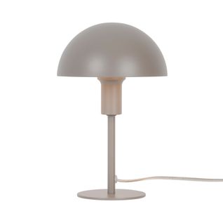 Lampe à Poser Ellen Mini Métal Marron Clair, H.25 - Ip20 - E14 / Intérieur