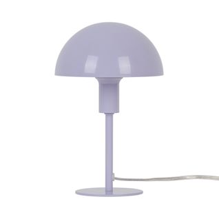 Lampe à Poser Ellen Mini Métal Lilas, H.25 - Ip20 - E14 / Intérieur
