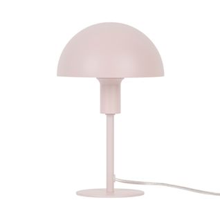 Lampe à Poser Ellen Mini Métal Rose Poudré, H.25 - Ip20 - E14 / Intérieur