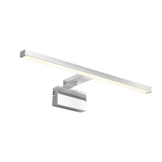 Applique Murale Marlee 50 3000k Métal Chromé, H.3.8 - Ip44 - LED Module / Intérieur
