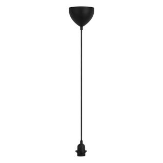 Suspension Luminaire Basic  Matière Plastique Noir H. 7,5 Ip20 -intérieur