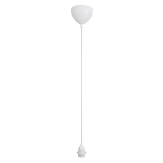 Suspension Luminaire Basic  Matière Plastique Blanc H. 7,5 Ip20 -intérieur