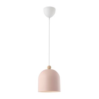 Suspension Gaston  Métal Rose Poudré, H.24 - Ip20 - E27 / Intérieur