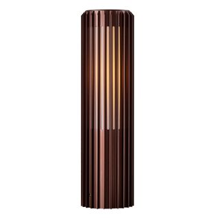 Potelet Luminaire Aludra 45 Aluminium Seaside Marron Metallise H. 45,4 Ip44 -extérieur