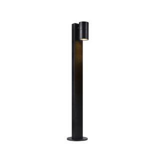Potelet Tin 80 Aluminium Noir, H.80  Ip44  Gu10 /  Extérieur