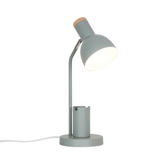 Lampe à Poser Devone  Métal Vert Poussiéreux, H.43,5  Ip20  E27 /  Intérieur