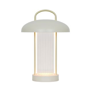 Luminaire Nomade Mirano Portable Métal Beige, H.29  Ip20  LEDmodule /  Intérieur