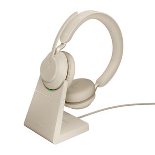 Casque Micro Bluetooth Evolve2 65, Uc Stereo Beige