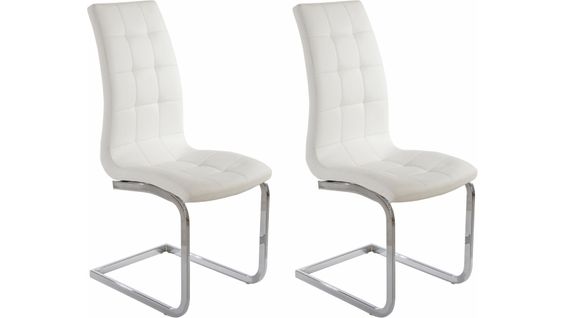 Lola-chaise 2 Packs Blanc