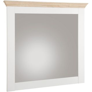 Binz-miroir Avec Un Cadre En Bois