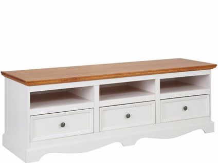 Melissa - Planche Basse 163 Cm 3 Tiroirs