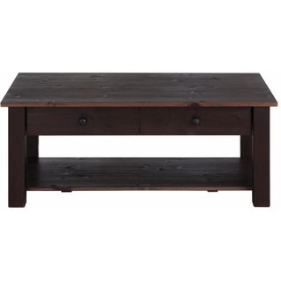 Chicago - Table Basse En Pin Marron