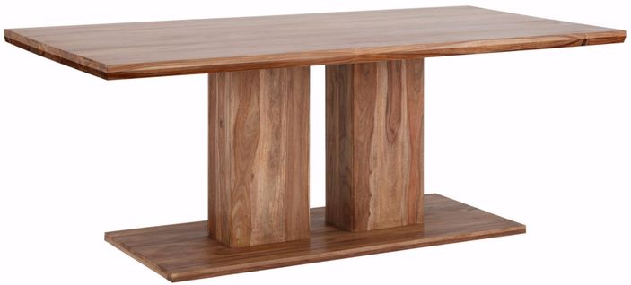 Kacy-table De Salle à Manger 200x100 Cm Aspect Bois