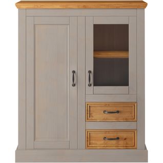 Selma - Cabinet 1 Glassdoor 1 Porte 2 Tiroirs