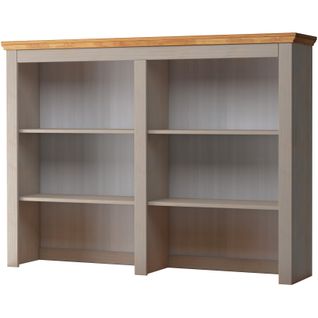 Selma-vaisselier à 4 Étagères En Pin Gris