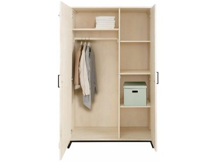 Santo-armoire Avec Porte Miroir En Blanc