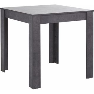 Lynn - Table à Manger En Effet Ardoise 4 Personnes L80