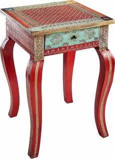 Vivek-table D'appoint Avec 1 Tiroir