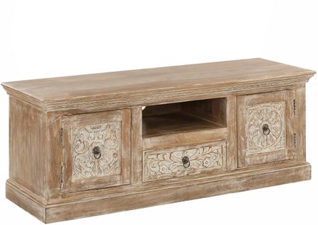 Malati-meuble TV Bas Marron Clair