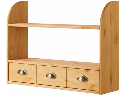 Toscana-étagère Suspendue Avec Tiroir En Cire Tachée