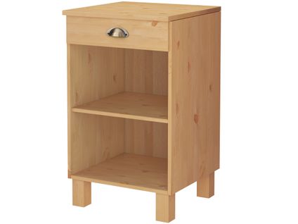 Toscana-armoire 50 Cm 1 Tiroir Teinté/ciré