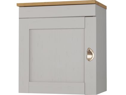 Toscana-kit Armoire Murale Avec 1 Porte En Blanc Miel