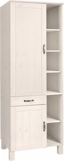 Alby-buffet De Cuisine 2 Portes 60 Cm De Haut Blanche
