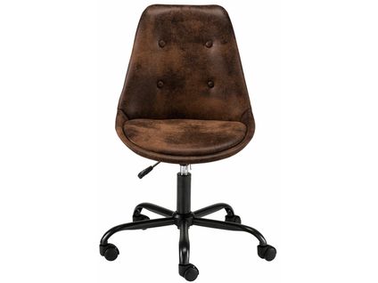 Donny - Chaise De Bureau Rembourrée En Microfibre Buffalo