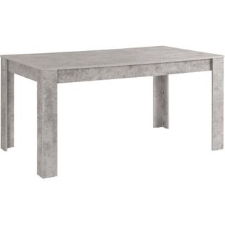 Lynn - Table à Manger En Effet Béton 8 Personnes L160