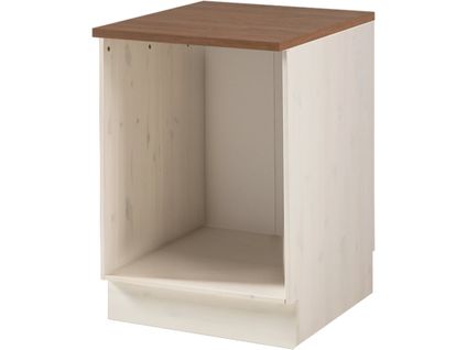 Anita-meuble De Four Blanc/miel