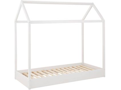 Ellen- lit cabane En Blanc 90x200