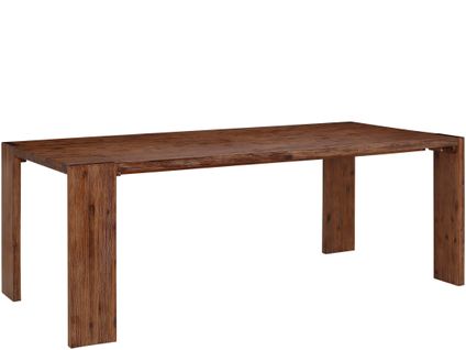 Marbella-table De Salle à Manger 220 X 100 Cm En Bois D'acacia Brun