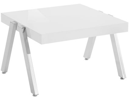 Tipo-table D'appoint En Mdf Blanc