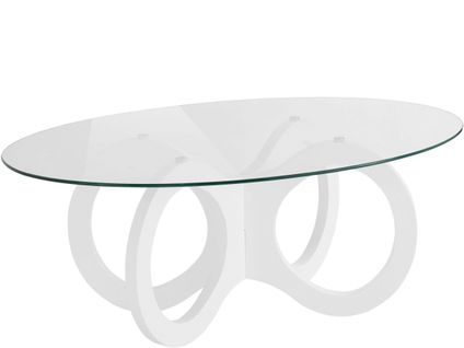 Ritmo-table Basse Blanc Brillant
