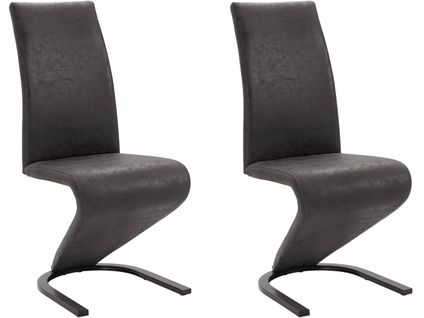 Ziri-chaise 2 Pk Anthracite