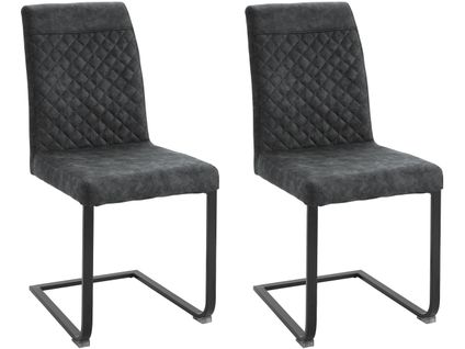 Willy-chaise En Anthracite, Paquet De 2